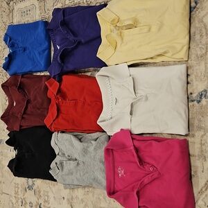 Girls Uniform Shirt Lot